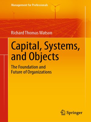 cover image of Capital, Systems, and Objects